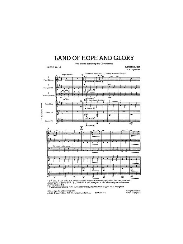Mixed Bag No.26: Edward Elgar - Pomp And Circumstance (Score/Parts)
