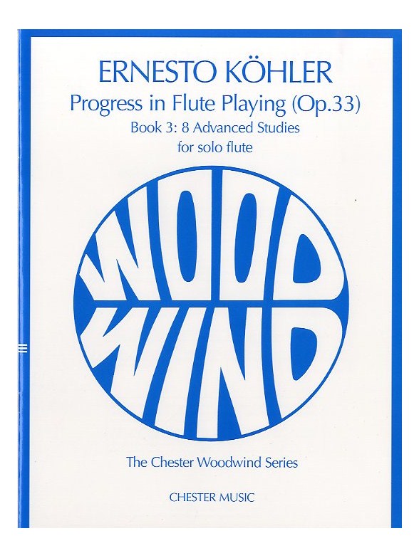 Kohler: Progress In Flute Playing Op.33 Book 3