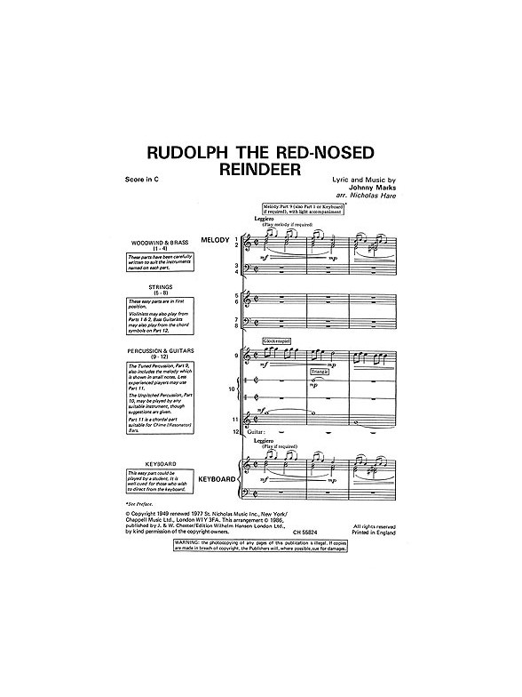 Kaleidoscope: Rudolph The Red-Nosed Reindeer