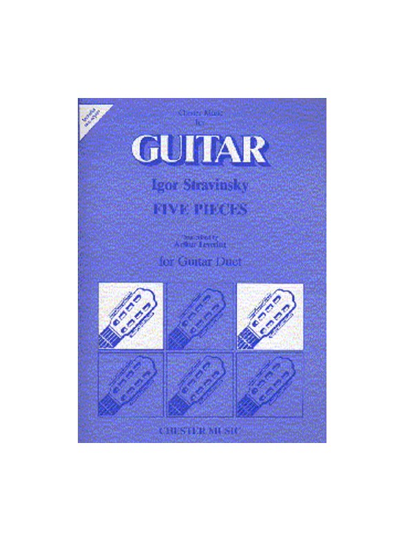 Igor Stravinsky: Five Pieces For Guitar Duet