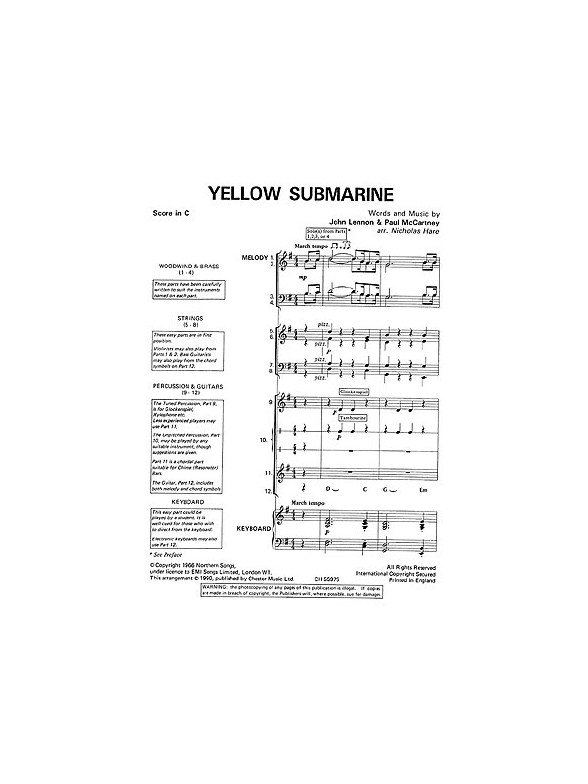 Kaleidoscope: Yellow Submarine