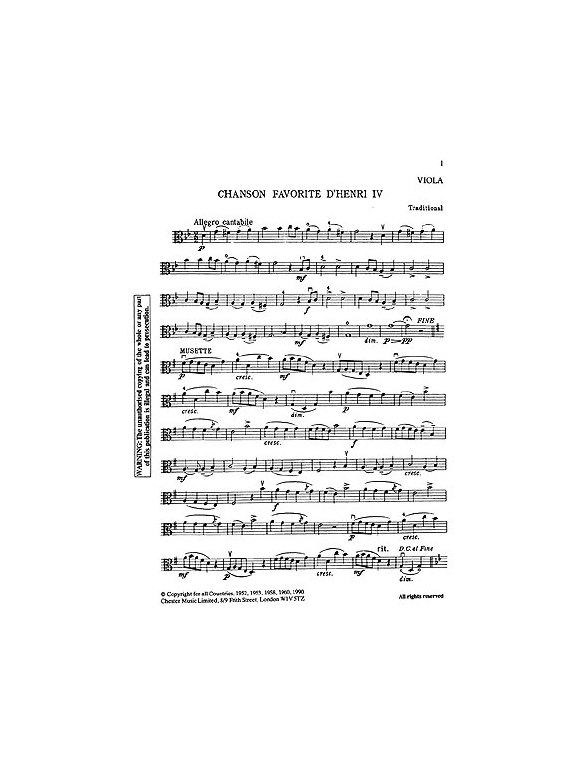 Peggy Radmall: Chester String Series Viola Book 1 (Viola Part)