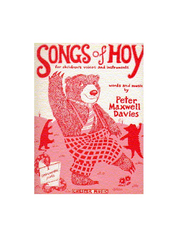 Peter Maxwell Davies: Songs Of Hoy Instrumental Parts