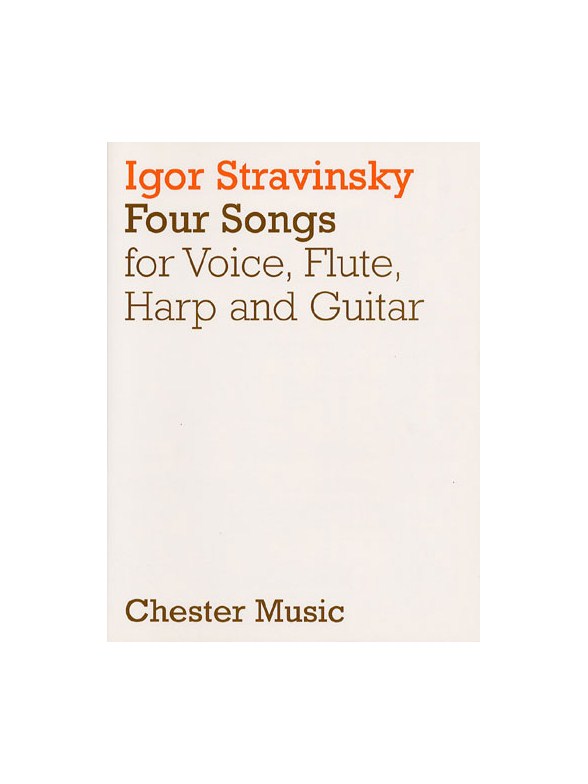 Igor Stravinsky: 4 Songs (Score)