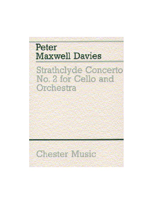 Peter Maxwell Davies: Strathclyde Concerto No. 2 (Miniature Score)