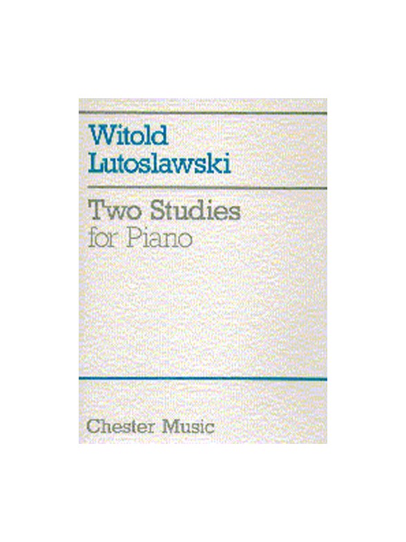 Witold Lutoslawski: Two Studies For Piano