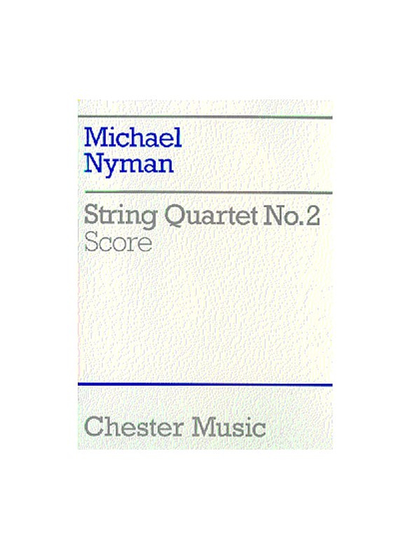 Michael Nyman: String Quartet No. 2 Score