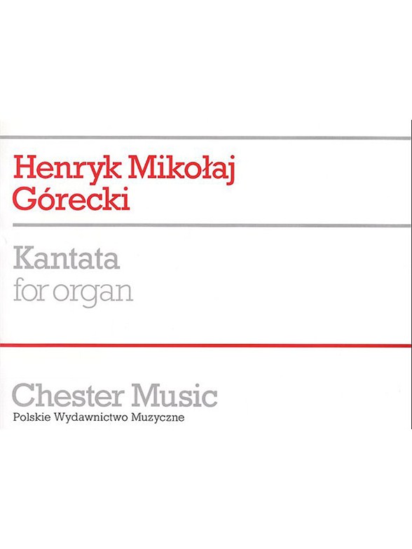 Gorecki: Kantata For Organ
