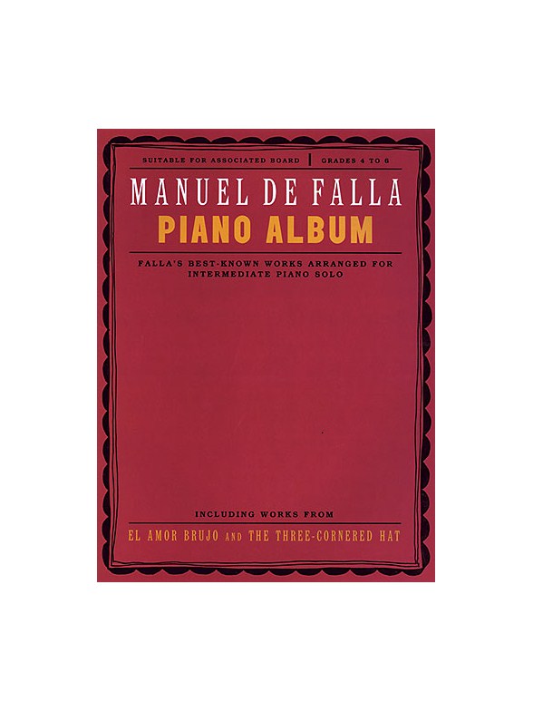 Manuel De Falla: Piano Album