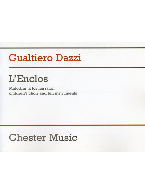 Gualtiero Dazzi: L'Enclos