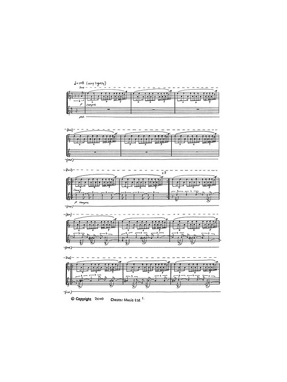 Karen Tanaka: Crystalline III For Piano