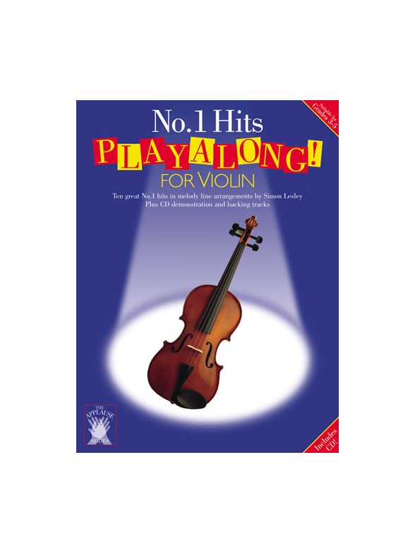 Applause: No.1 Hits Playalong For Violin