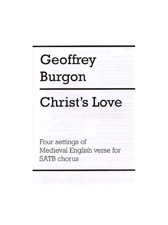 Geoffrey Burgon: Christ's Love