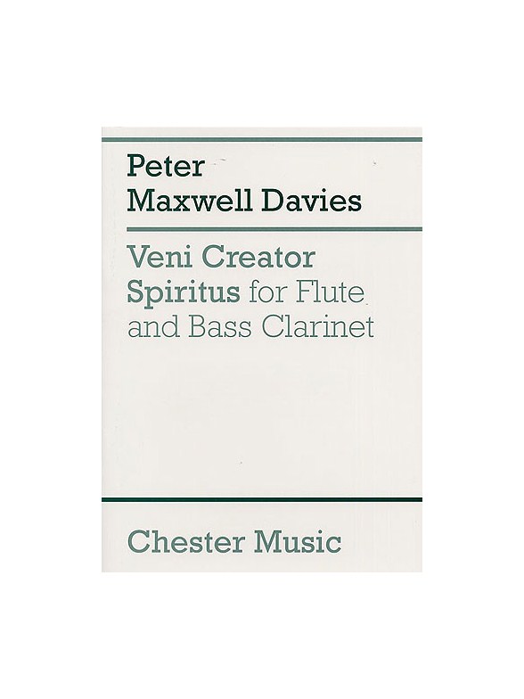 Peter Maxwell Davies: Veni Creator Spiritus (Score)