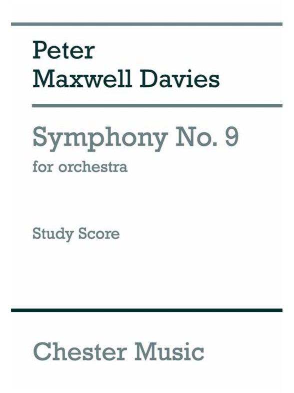 Peter Maxwell Davies: Symphony No. 9 (Study Score)