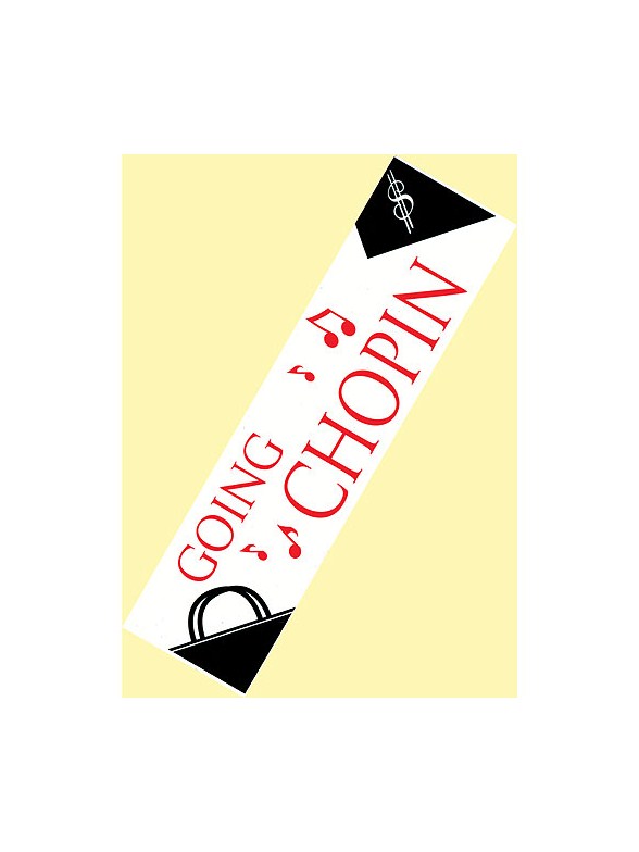 Case Stickers (Pack Of Six): Going Chopin