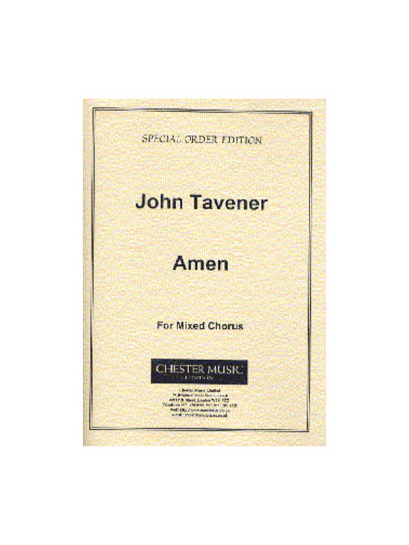 John Tavener: Amen (Score)