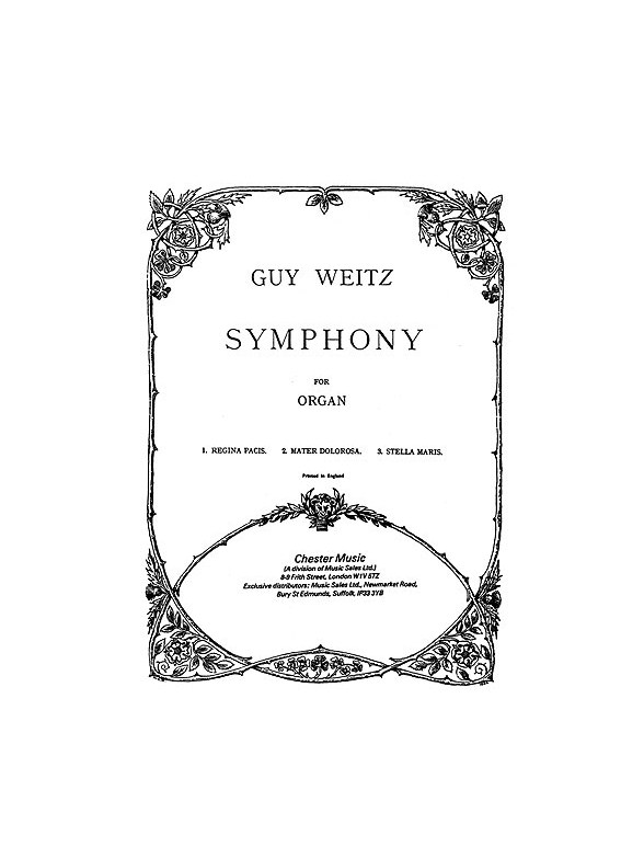 Guy Weitz: Organ Symphony No.1