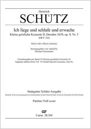 Ich liege und schlafe und erwache : SWV 310