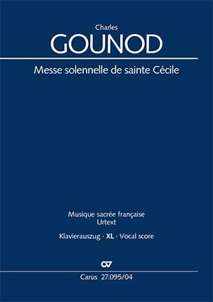 Messe solennelle de sainte Cécile : CG 56 - Large Score