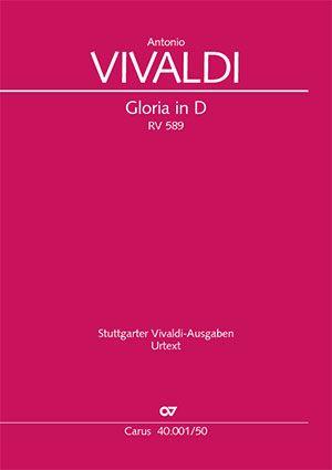 Gloria in D. Revised edition : RV 589