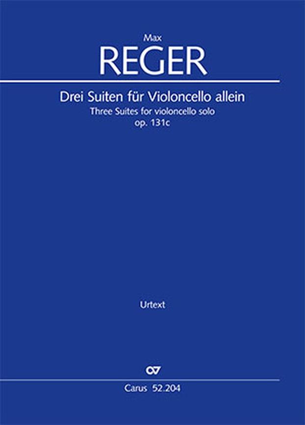 Three Suites for violoncello solo : Op. 131c