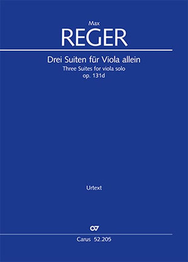 Three Suites for viola solo : Op. 131d