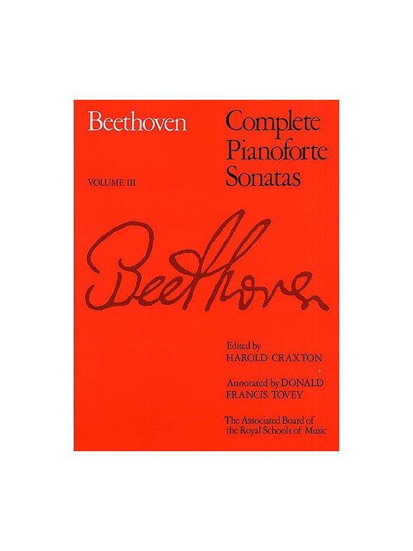Beethoven: Complete Pianoforte Sonatas - Volume III (ABRSM Edition)