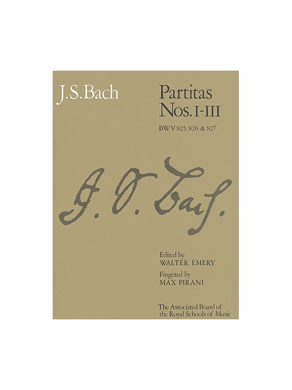J.S. Bach: Partitas - Nos.I-III (ABRSM)