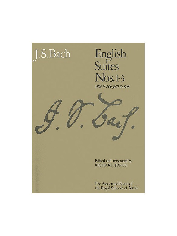 J.S Bach: English Suites Nos.1-3 (ABRSM)