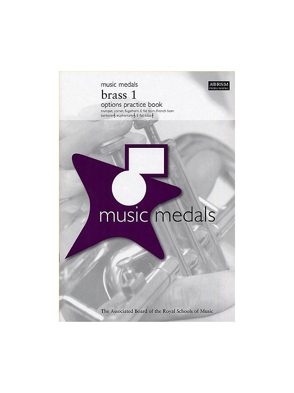 ABRSM Music Medals: Brass 1 Options Practice Book
