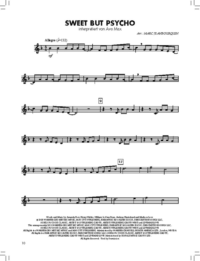 BläserKlasse Chart-Hits - Klarinette in B : Angesagte Popnummern für den großen Auftritt