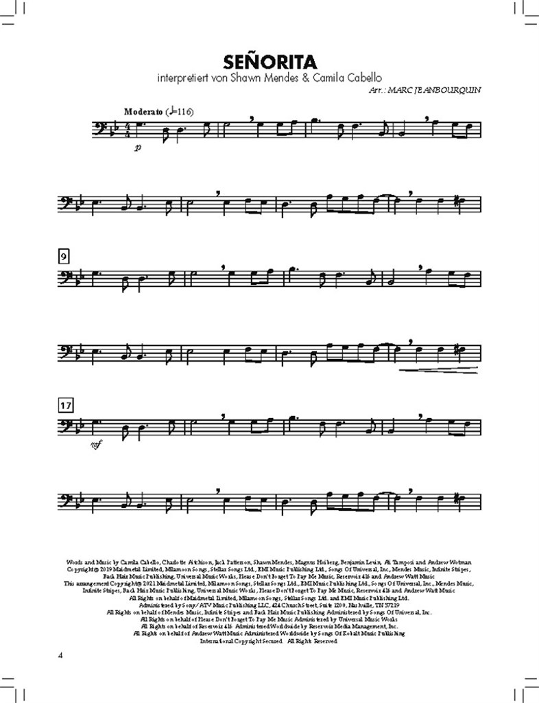 BläserKlasse Chart-Hits - Posaune/Euphonium/Barito : Angesagte Popnummern für den großen Auftritt