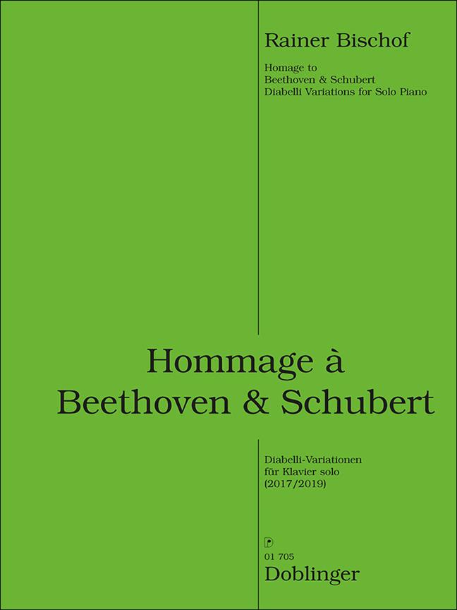 Hommage a Beethoven und Schubert : Diabelli Variationen Für Klavier Solo