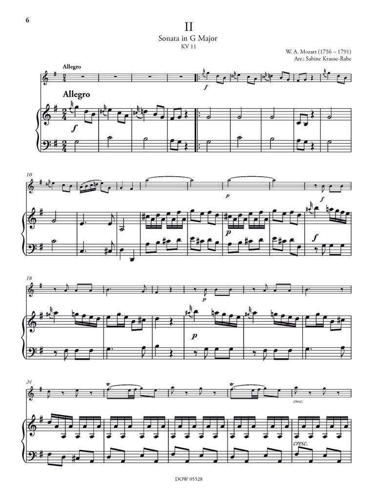 Album VIII : 4 Easy/Intermediate Pieces for Flute and Piano
