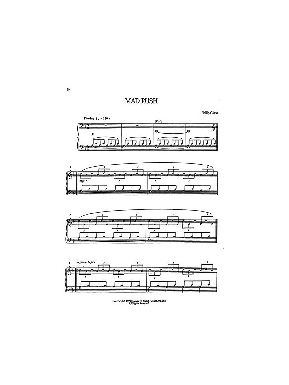 Philip Glass: Mad Rush