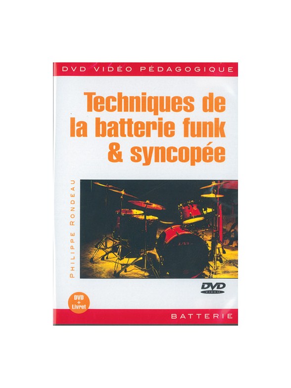 Techniques de la Batterie Funk & Syncopée