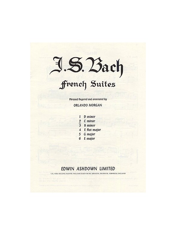Js Bach: French Suite No. 2 In C Minor