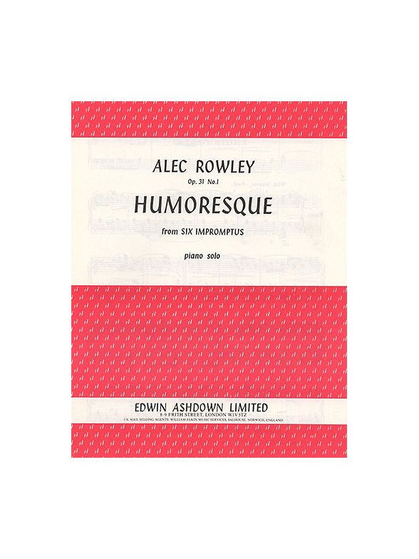 A Rowley: Humoresque From Six Impromptus
