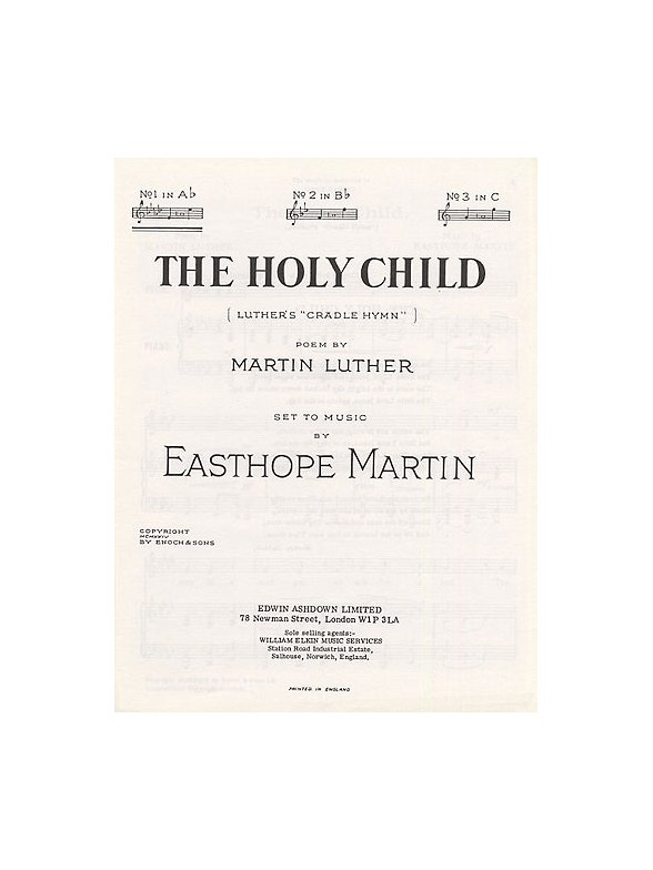 E Martin: The Holy Child In A Flat Major