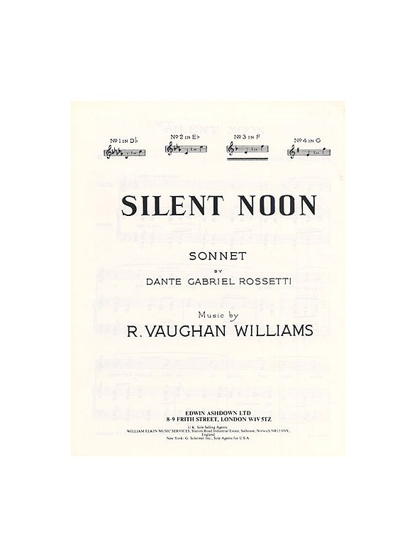 Vaughan Williams: Silent Noon in F