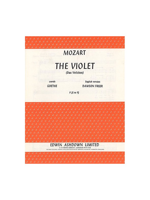 Mozart: The Violet (Das Veilchen)