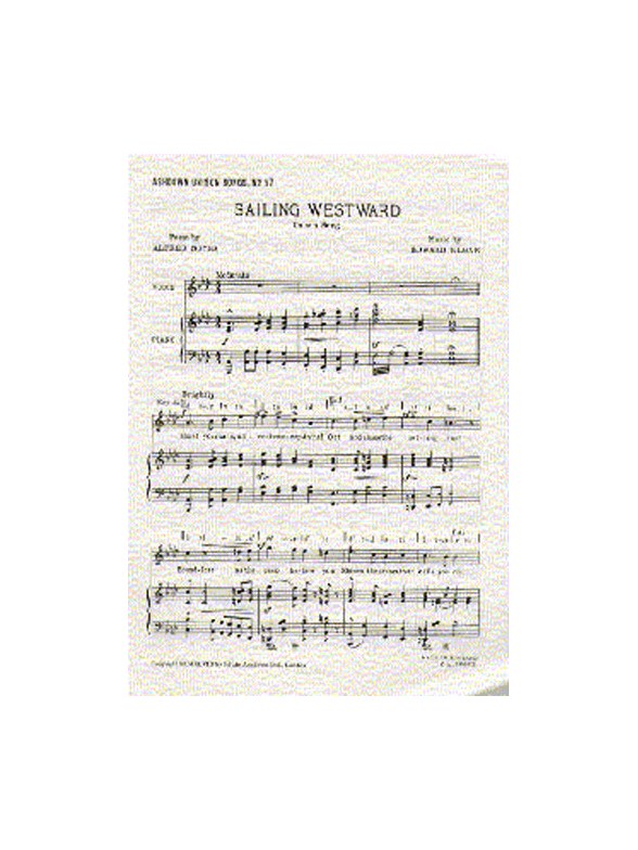 Edward Elgar: Sailing Westward (Unison)