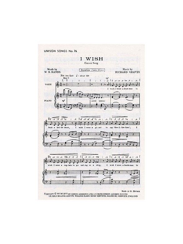 Richard Graves: I Wish