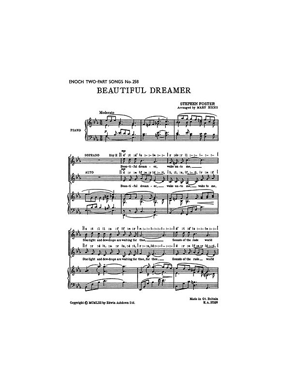 Stephen Foster: Beautiful Dreamer (2-Part)