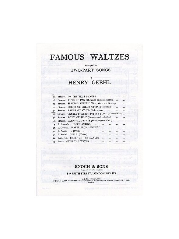 Johann Strauss II: Break O' Day (2-Part/Piano)