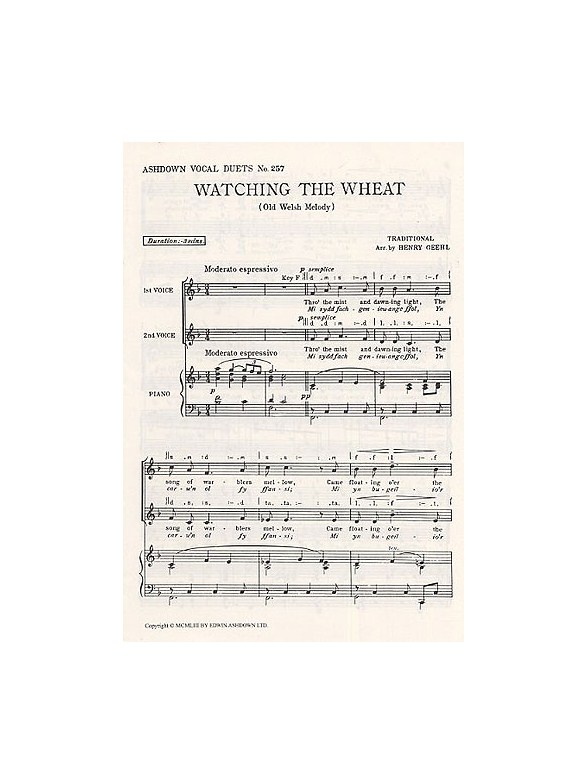Watching The Wheat (Vocal Duet)