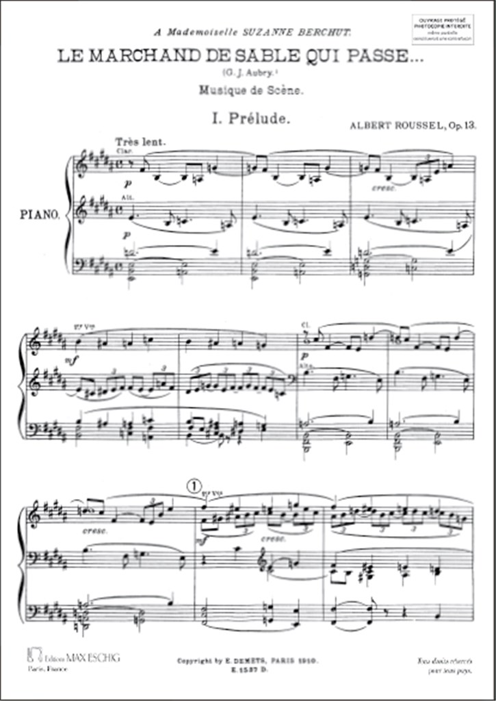 Marchand De Sable Piano