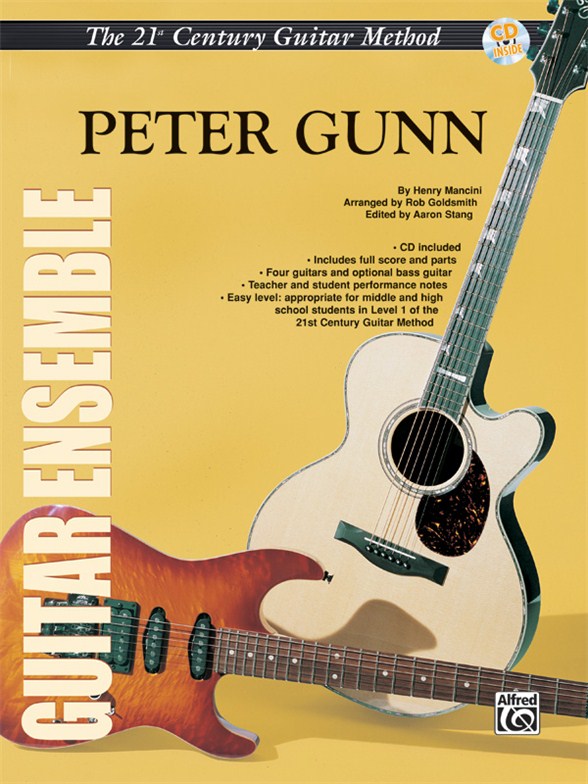 Peter Gunn Guitar Ensemble Sc/Pts/CD