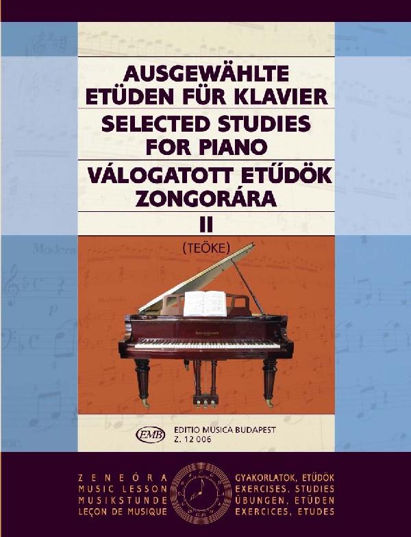 Ausgewählte Etüden II für Klavier : für Klavier